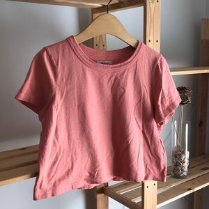 Madewell crop T-shirt